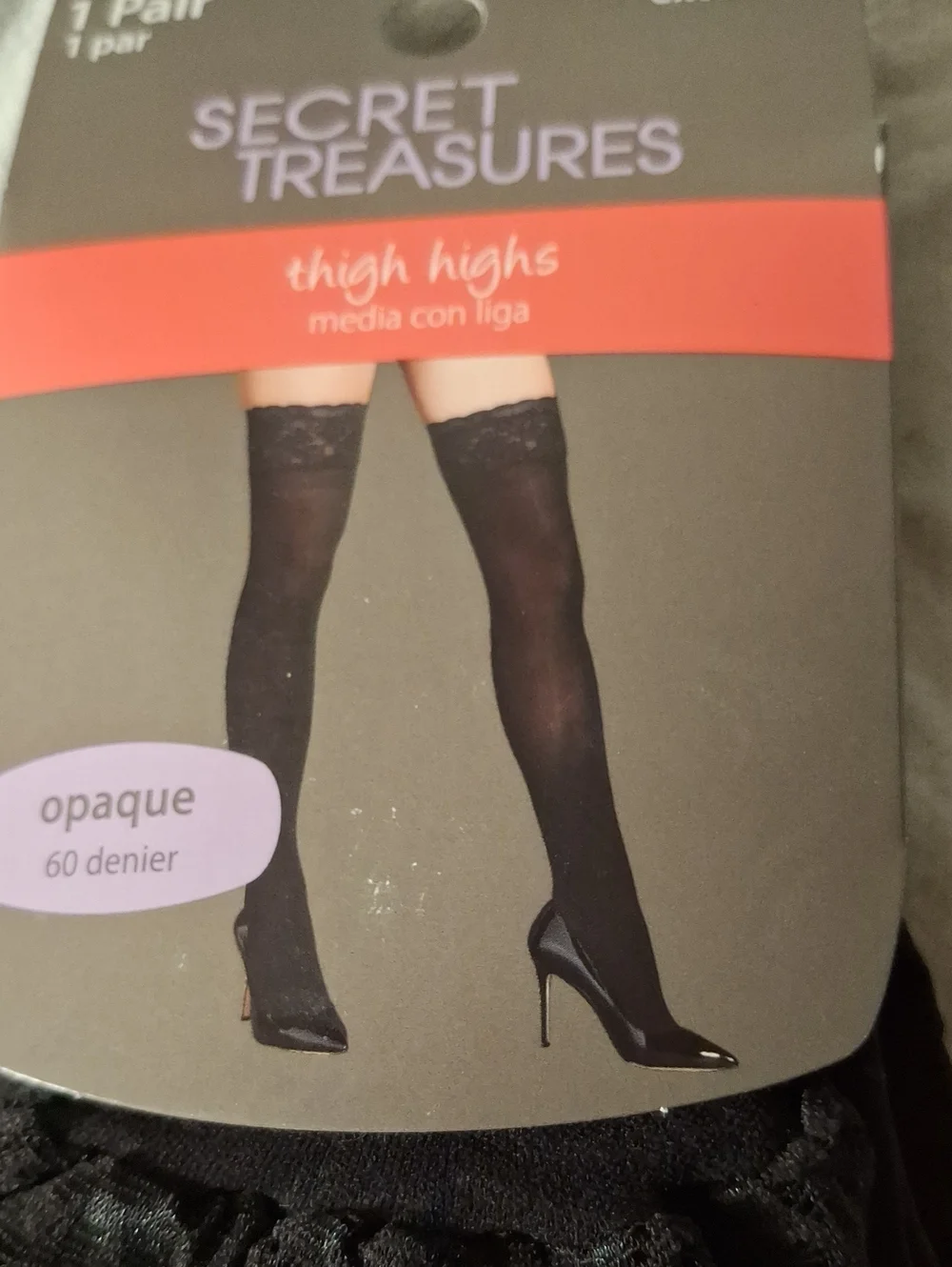 Secret Treasures black lace
